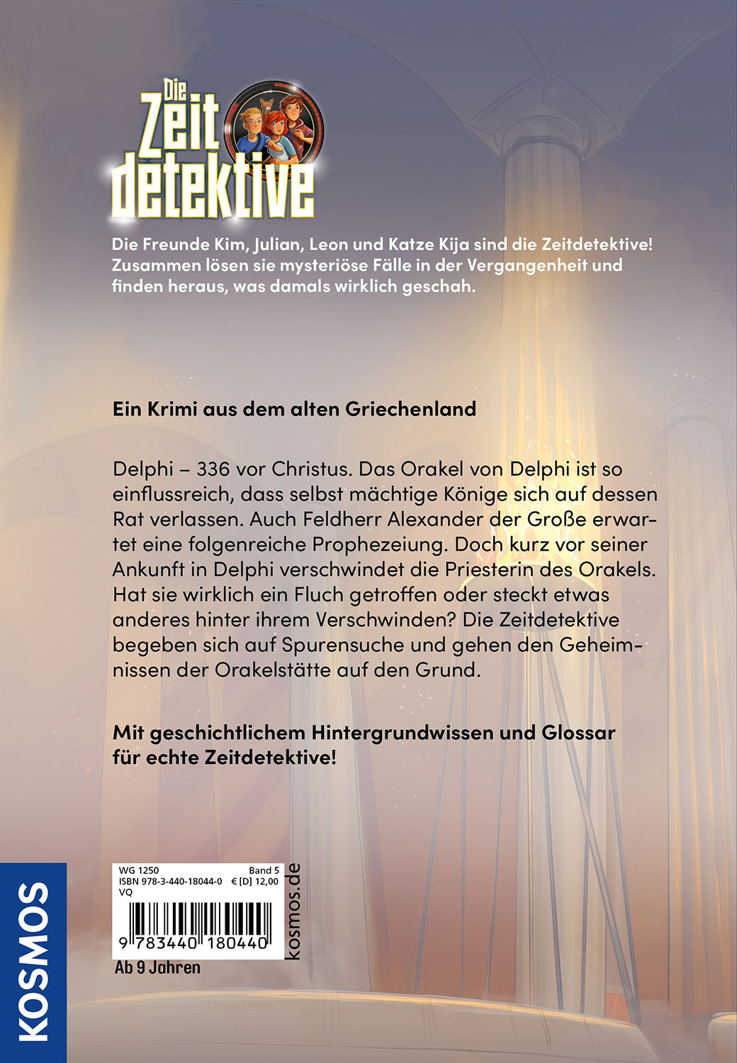 Die Zeitdetektive, 5, Der Fluch des Orakels