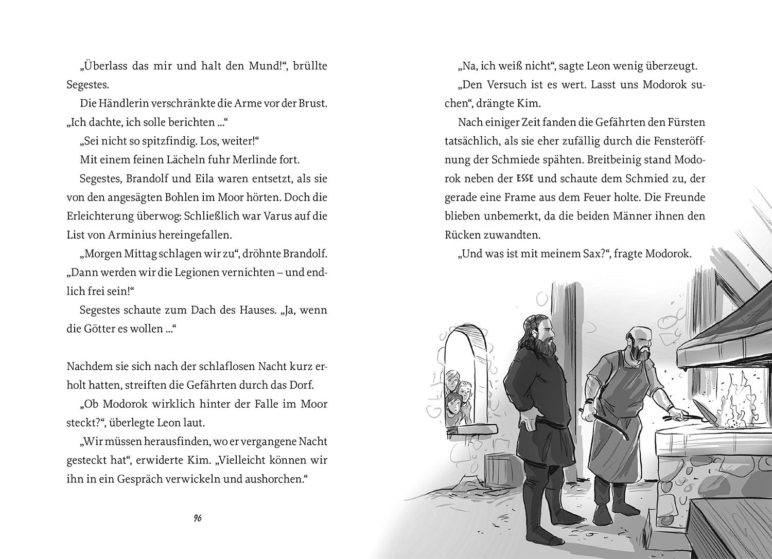 Die Zeitdetektive, 8, Der Hinterhalt für Varus
