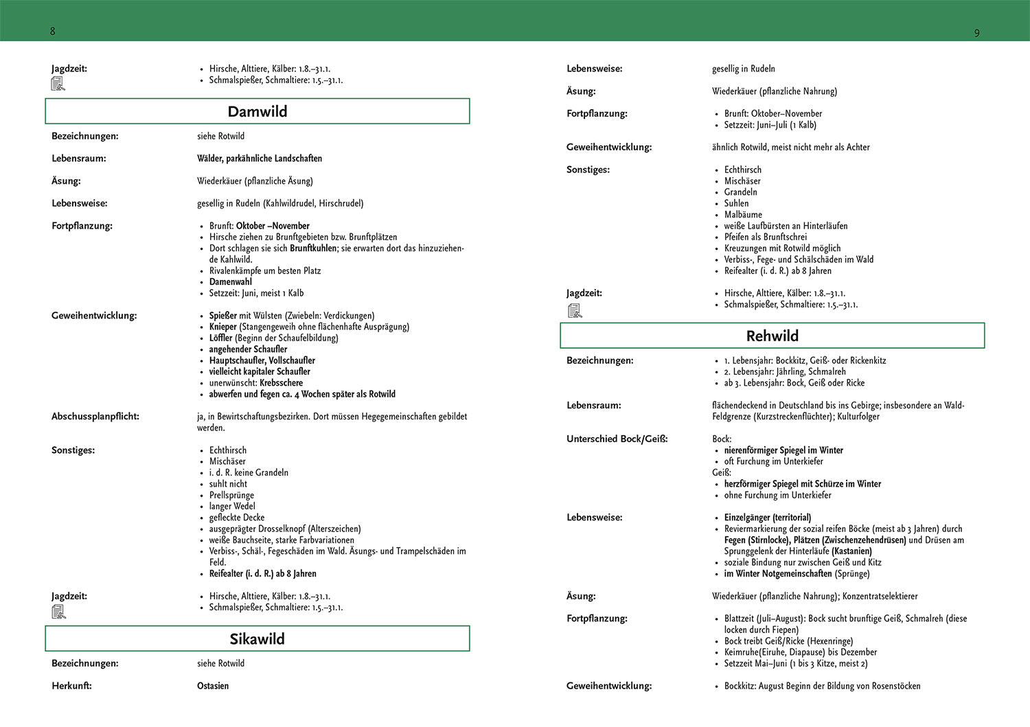 Jägerprüfung - das Repetitorium