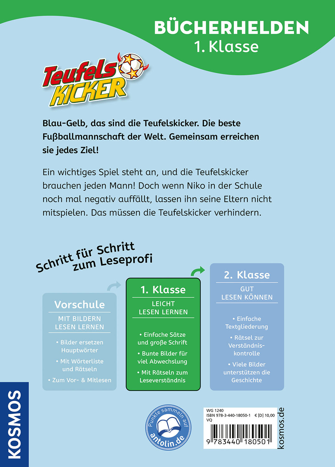 Teufelskicker, Bücherhelden 1. Klasse, Alle für einen