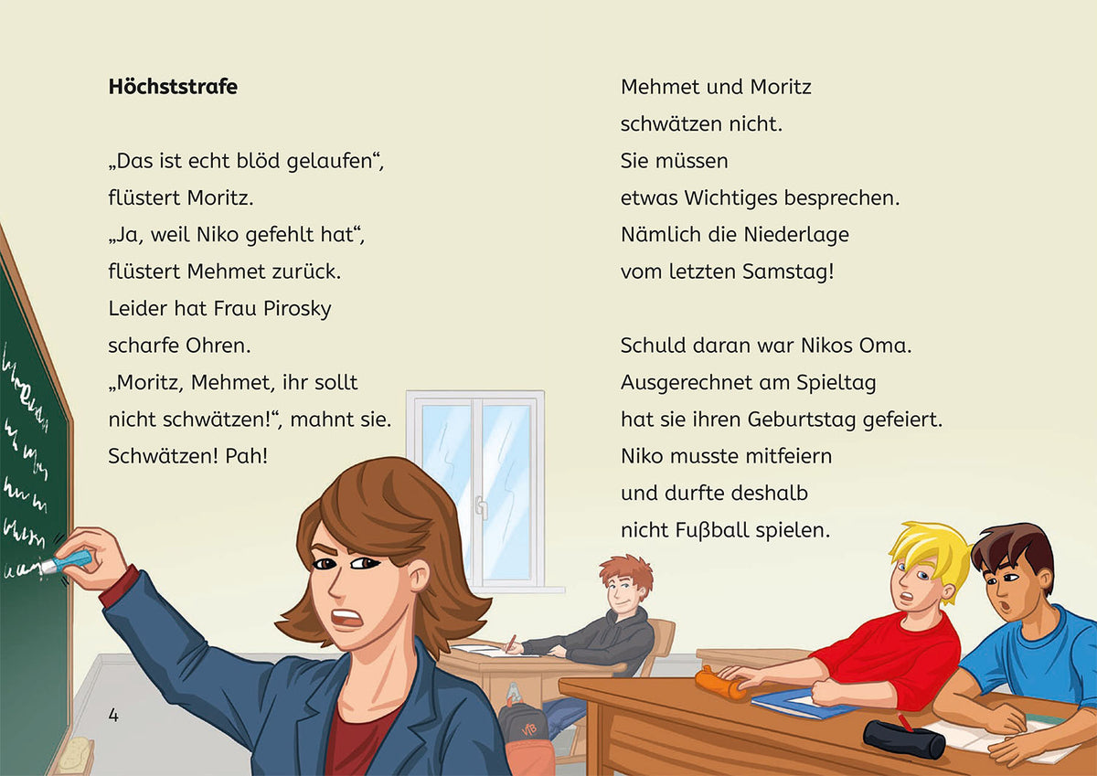 Teufelskicker, Bücherhelden 1. Klasse, Alle für einen