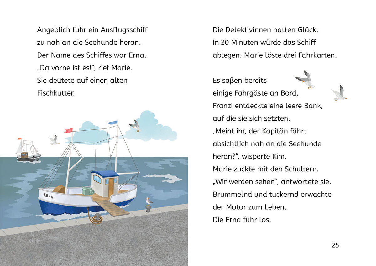 Die drei !!!, Bücherhelden 2. Klasse, Seehund ahoi!