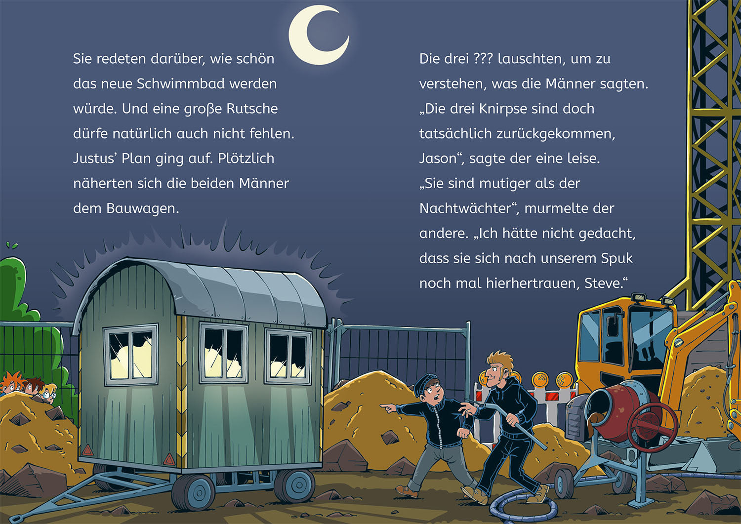 Die drei ??? Kids, Bücherhelden 2. Klasse, Tatort Baustelle