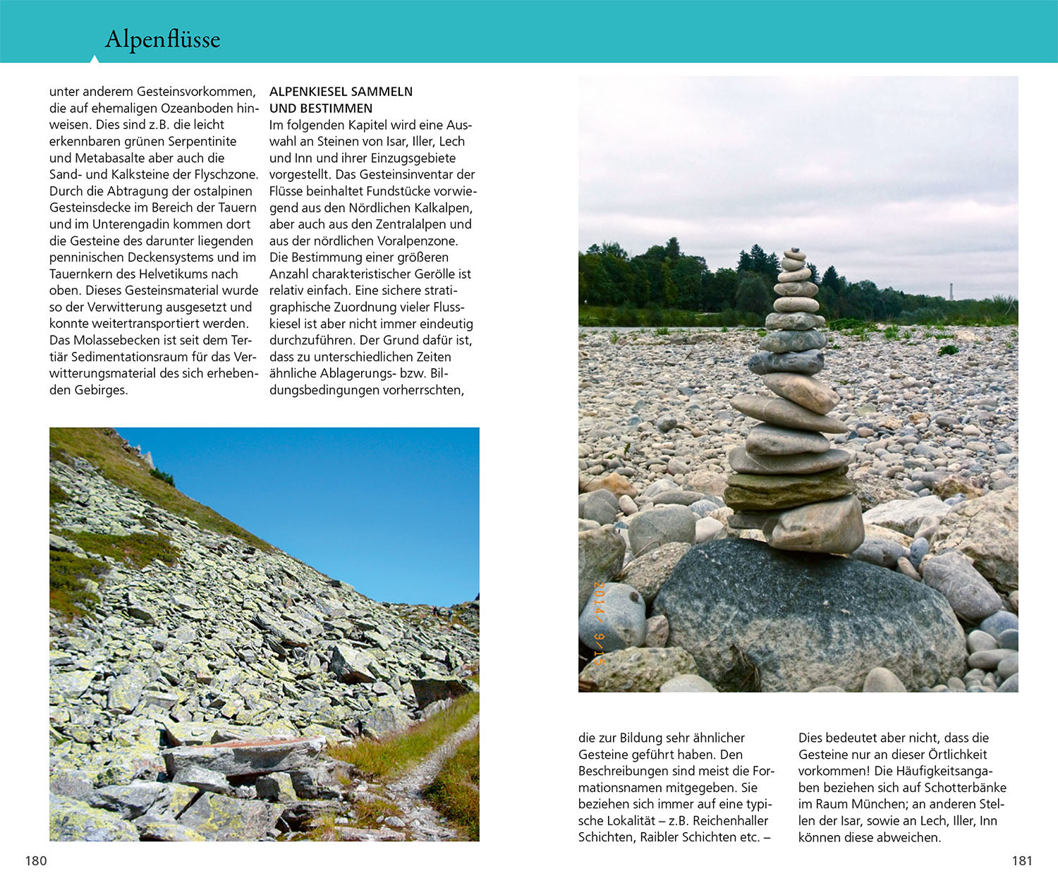 Stones on Rivers, Beaches and Coasts