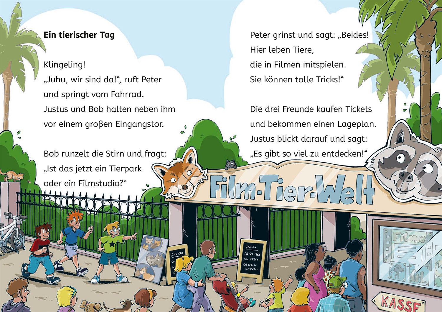 Die drei ??? Kids, Bücherhelden 1. Klasse, Diebe im Tierpark