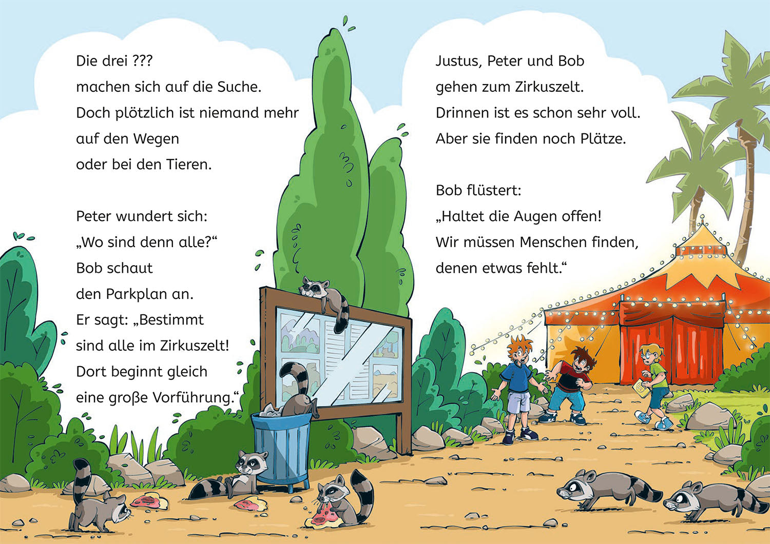 Die drei ??? Kids, Bücherhelden 1. Klasse, Diebe im Tierpark