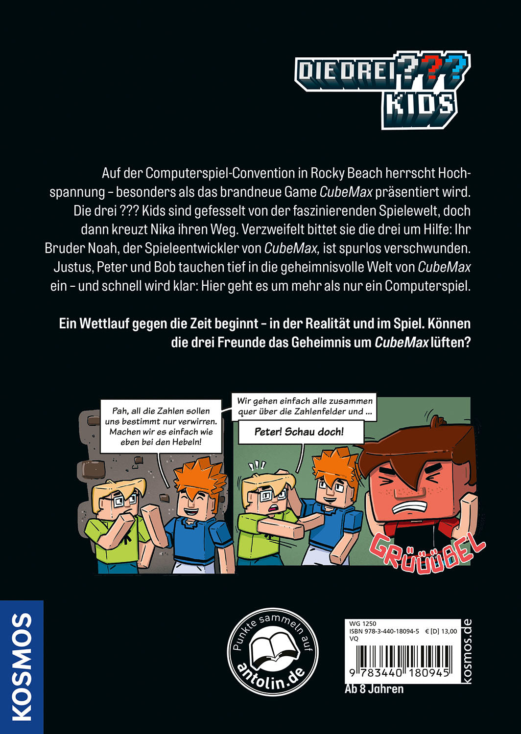 Die drei ??? Kids, Geheimnis um CubeMax