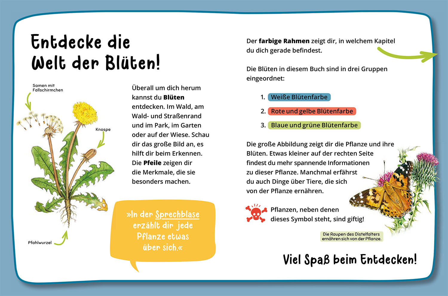 Mein erster Naturführer, Was blüht denn da?