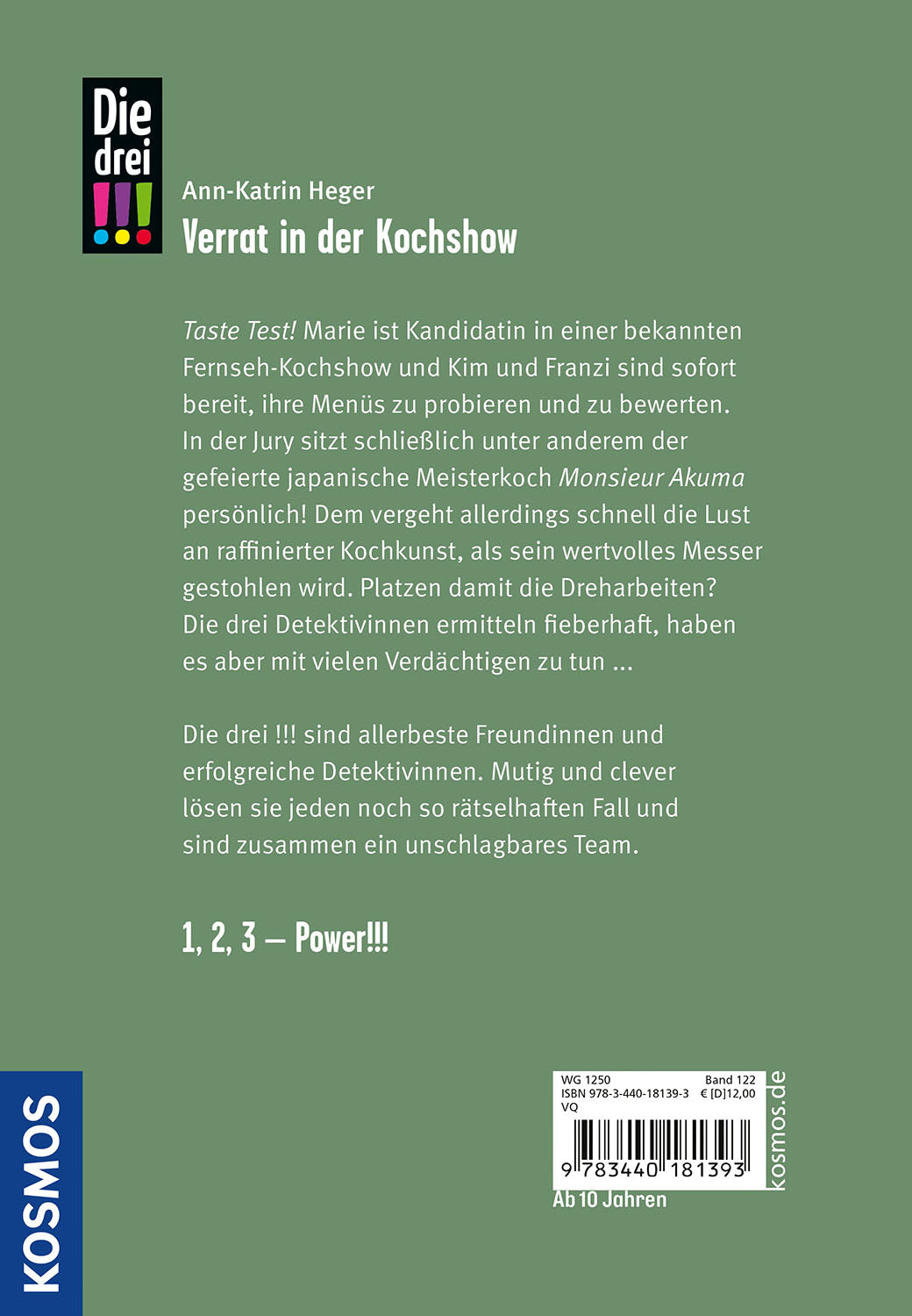 Die drei !!!, 122, Verrat in der Kochshow