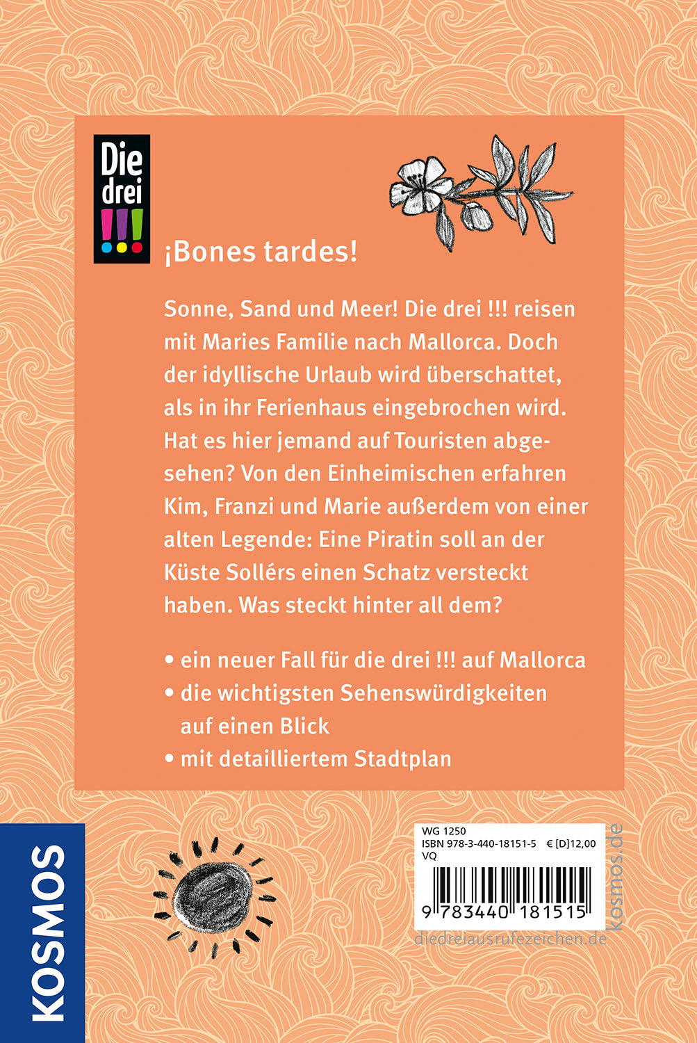 Die drei !!!, Piraten, Palmen und ganz viel Mallorca