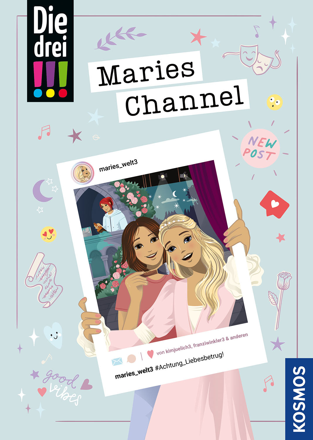 The Three !!!, Marie's Channel, #Caution_RomanceScam!