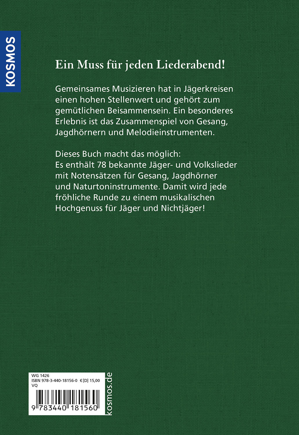 Die schönsten Jäger- und Volkslieder