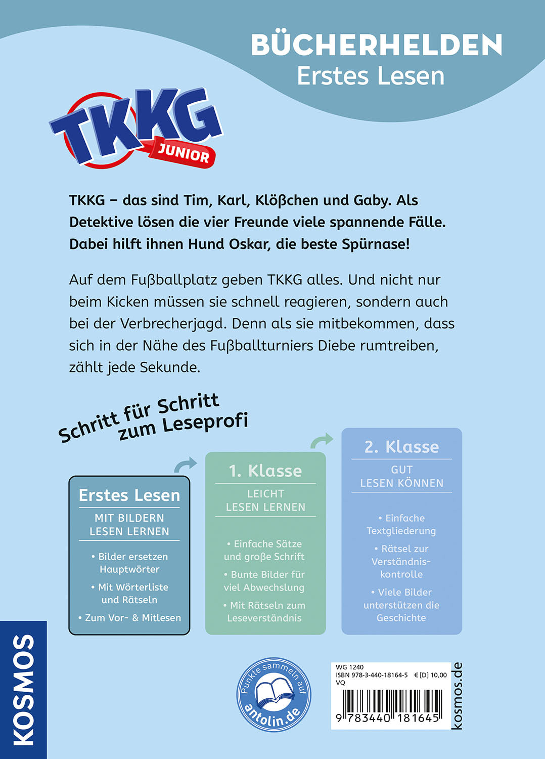 TKKG Junior, Bücherhelden Erstes Lesen, Tatort Fußballplatz