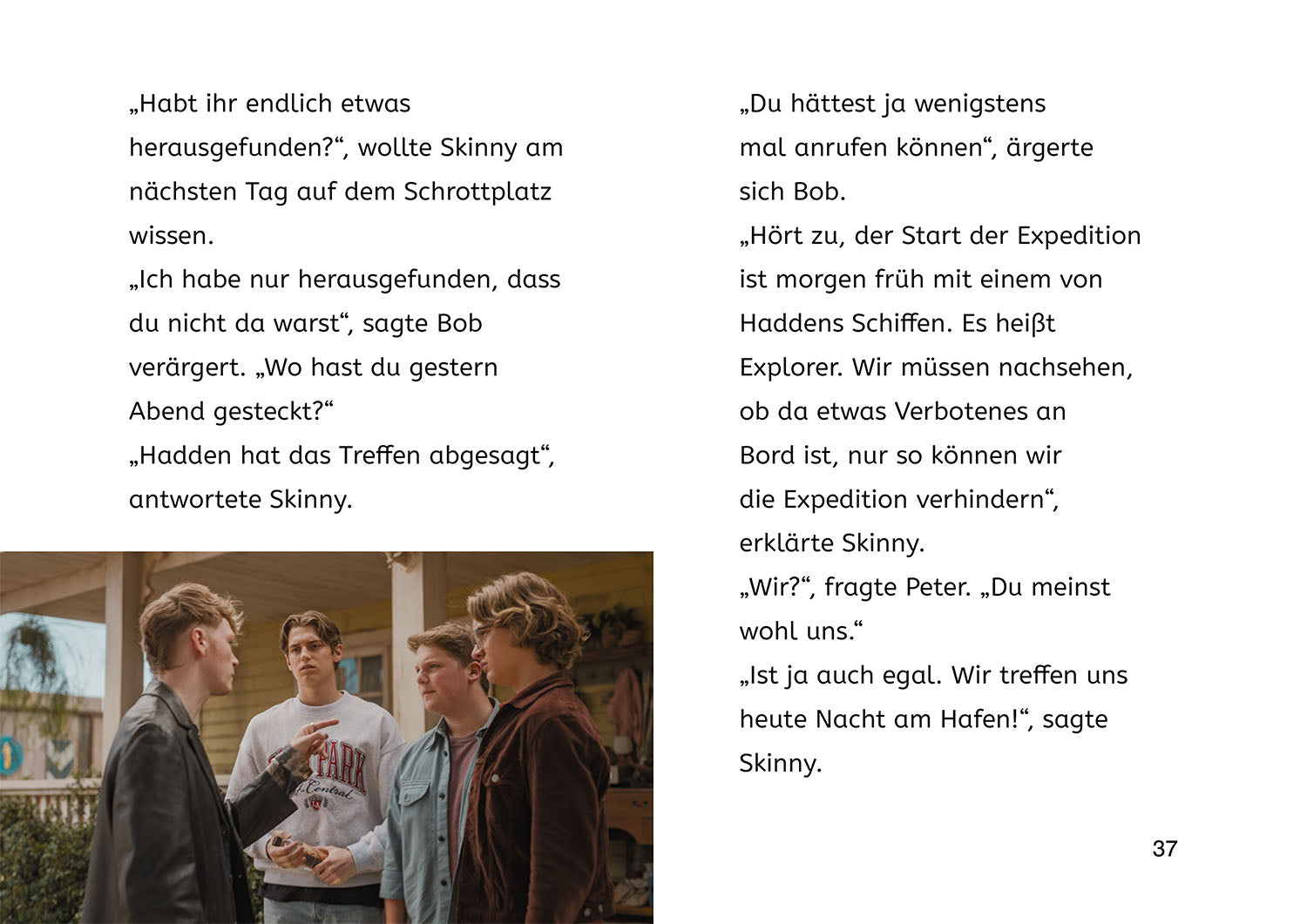 Die drei ??? Erstlese-Buch zum Film, 2. Klasse, Toteninsel