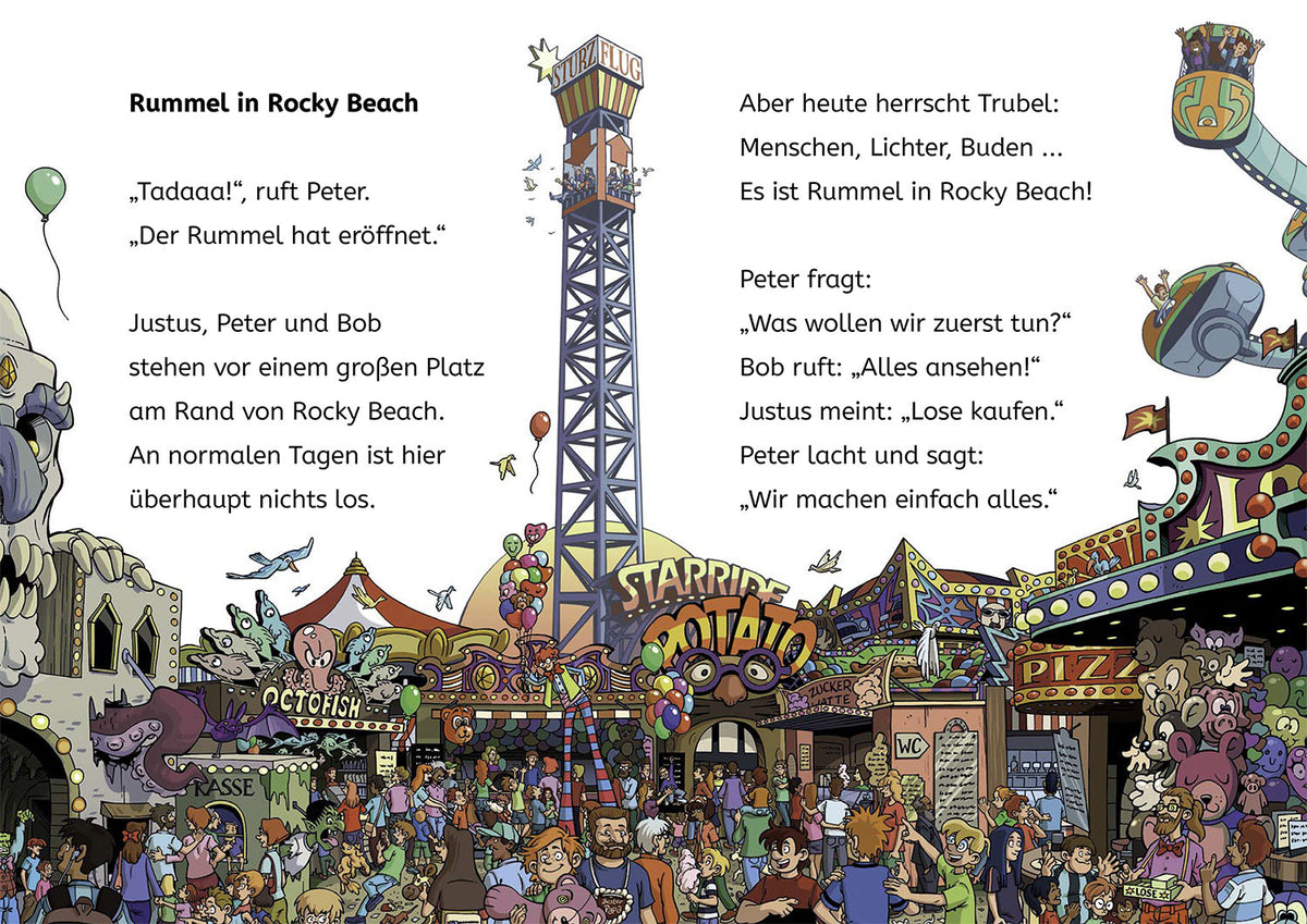 Die drei ??? Kids, Bücherhelden 1. Klasse, Vorsicht, Zombies!