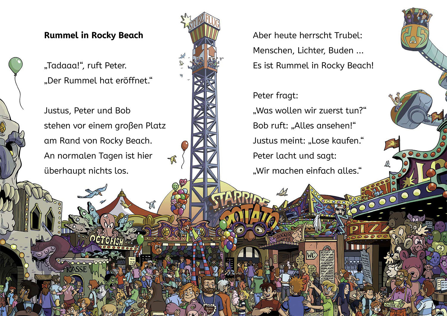 Die drei ??? Kids, Bücherhelden 1. Klasse, Vorsicht, Zombies!