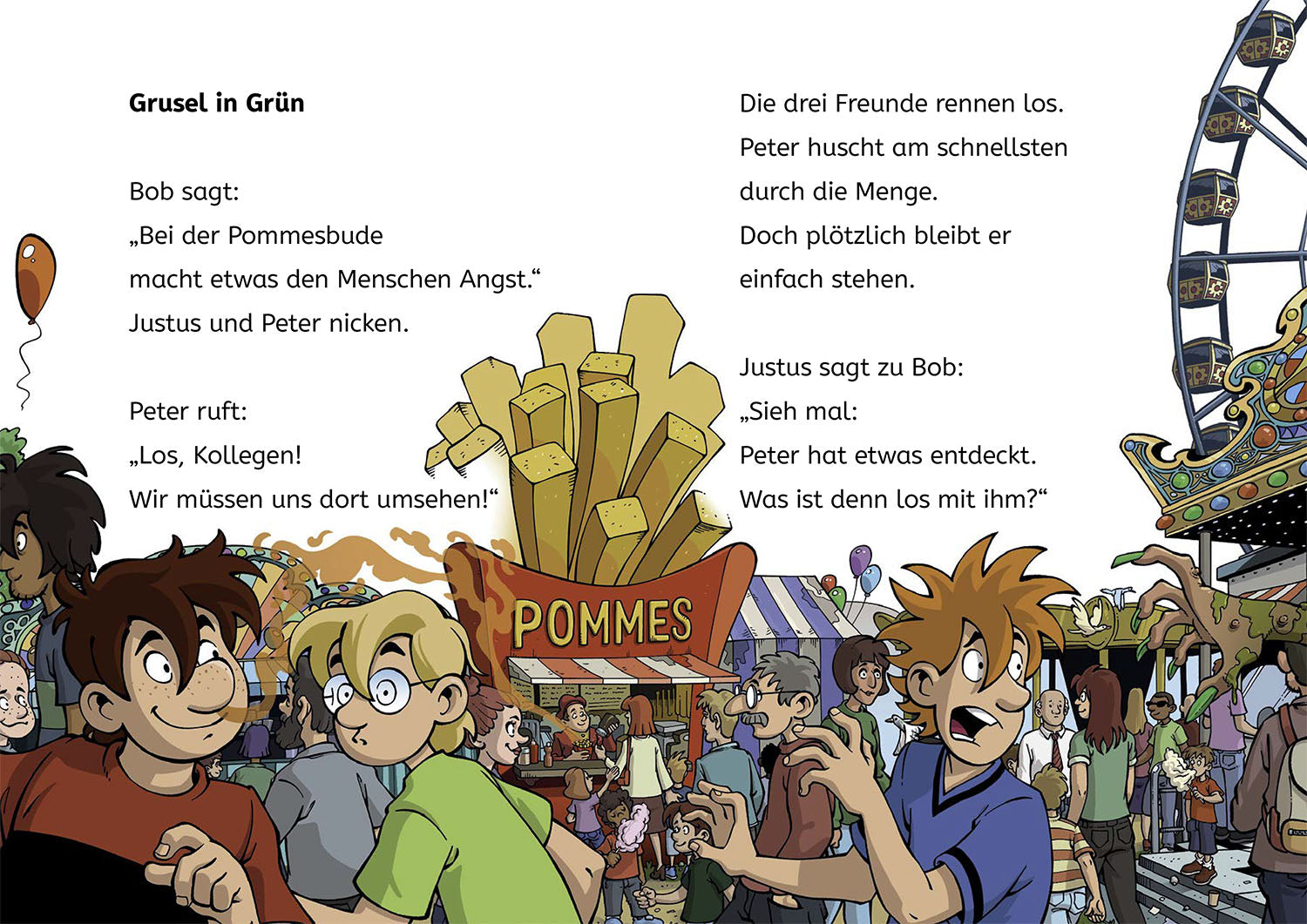 Die drei ??? Kids, Bücherhelden 1. Klasse, Vorsicht, Zombies!