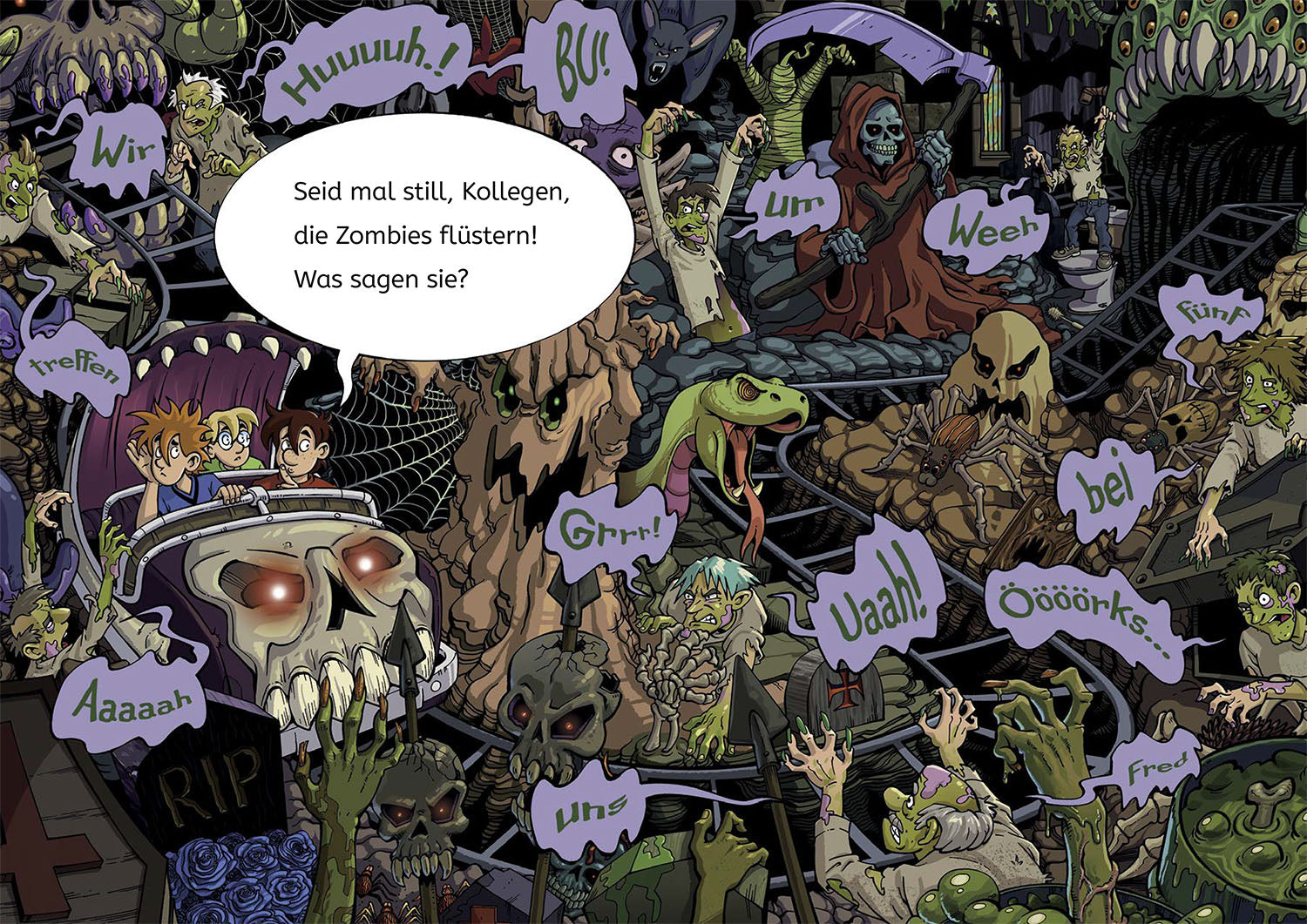 Die drei ??? Kids, Bücherhelden 1. Klasse, Vorsicht, Zombies!