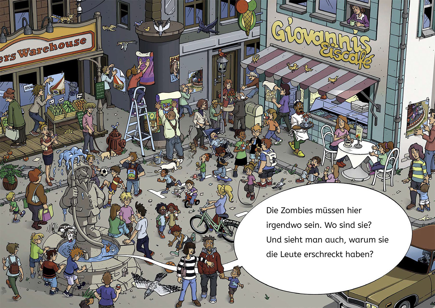 Die drei ??? Kids, Bücherhelden 1. Klasse, Vorsicht, Zombies!
