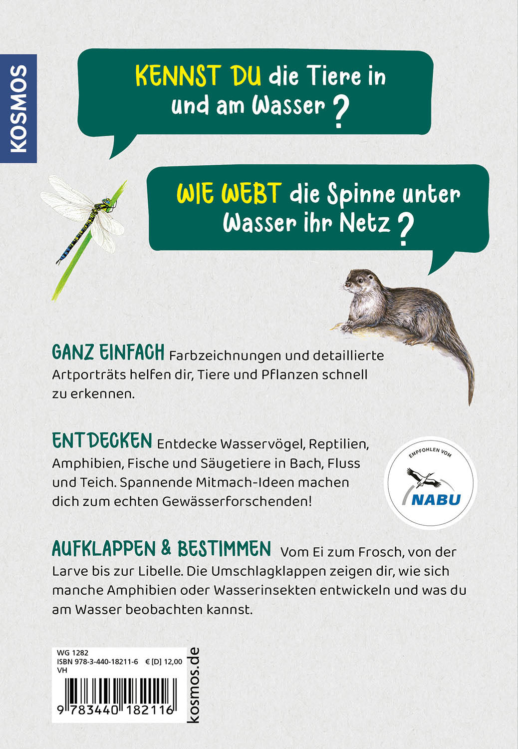 Was lebt an Bach und Teich? Kindernaturführer