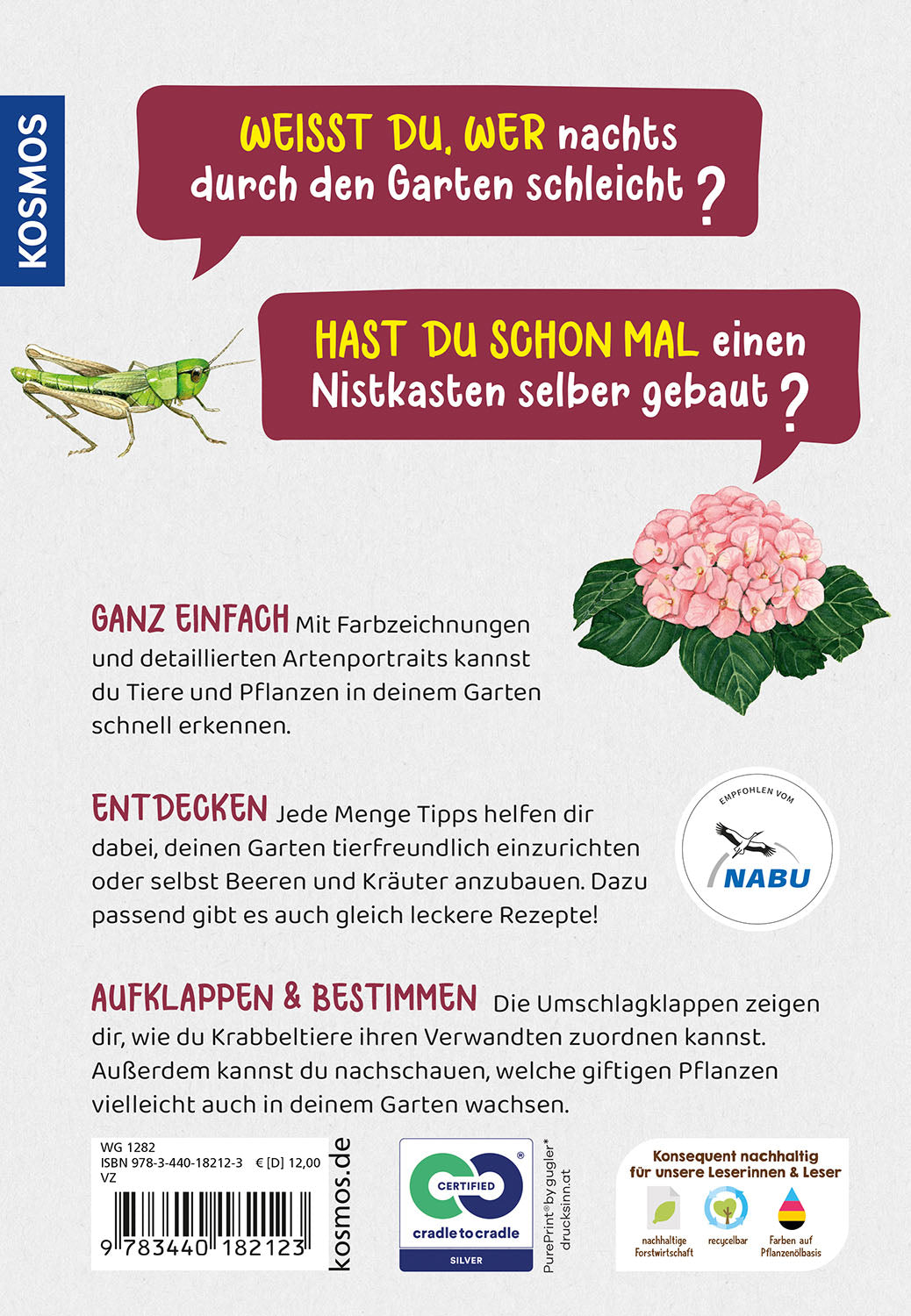 What lives in the garden? A Children's Nature Guide