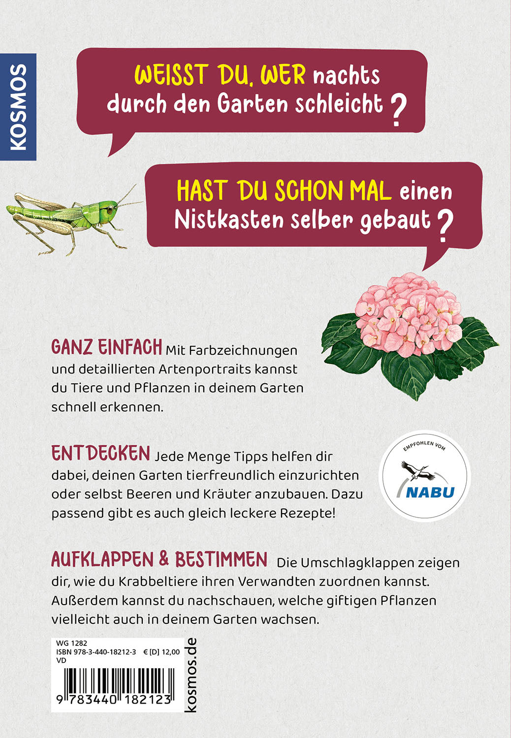 Was lebt im Garten? Kindernaturführer