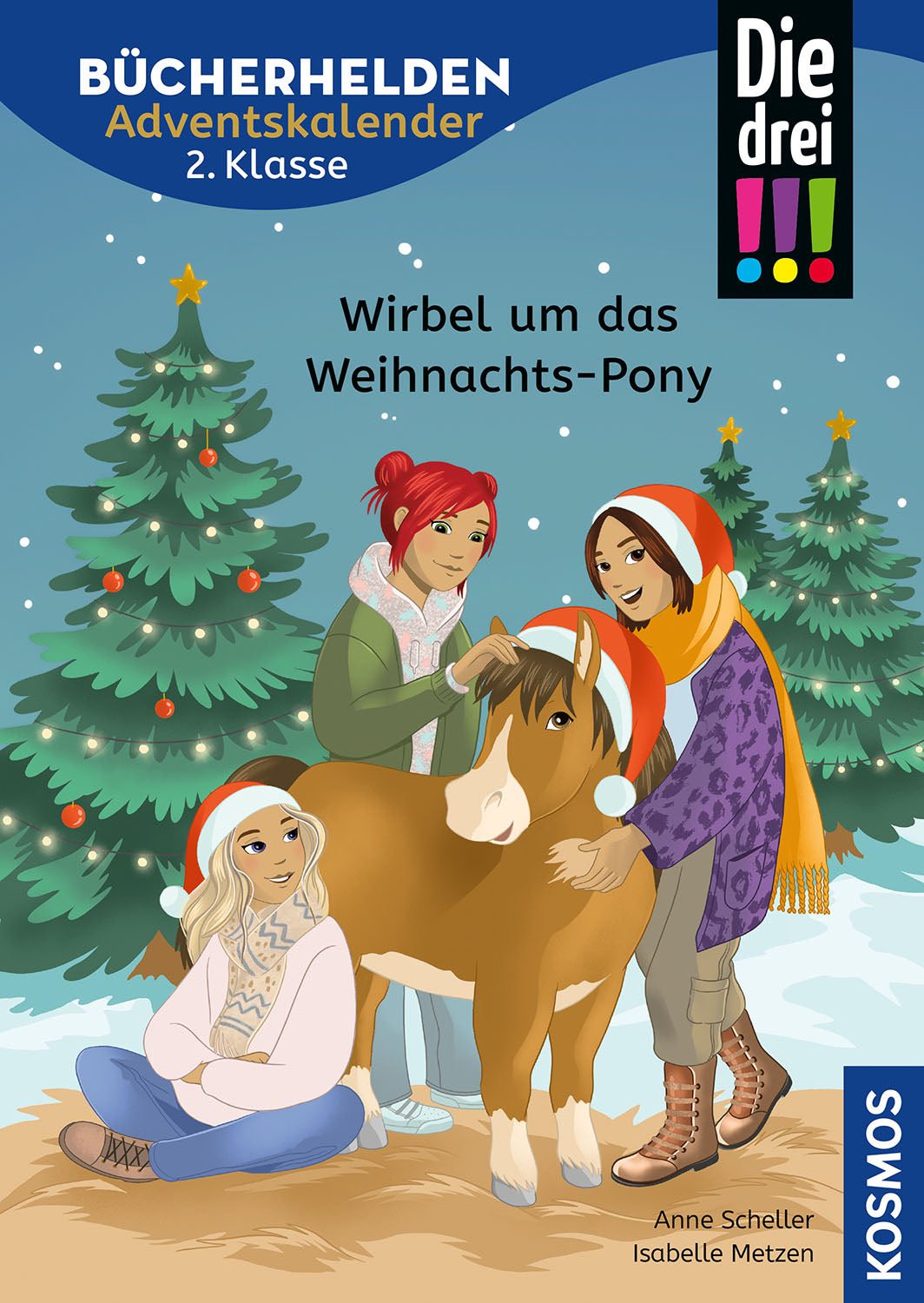 The Three !!!, Book Heroes 2nd Grade, Advent Calendar, Trouble Around the Christmas Pony