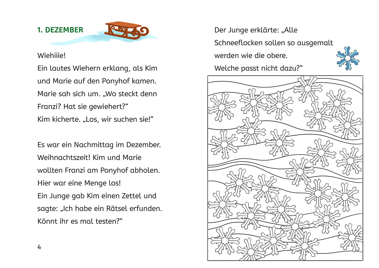 Die drei !!!, Bücherhelden 2. Klasse, Adventskalender, Wirbel um das Weihnachts-Pony