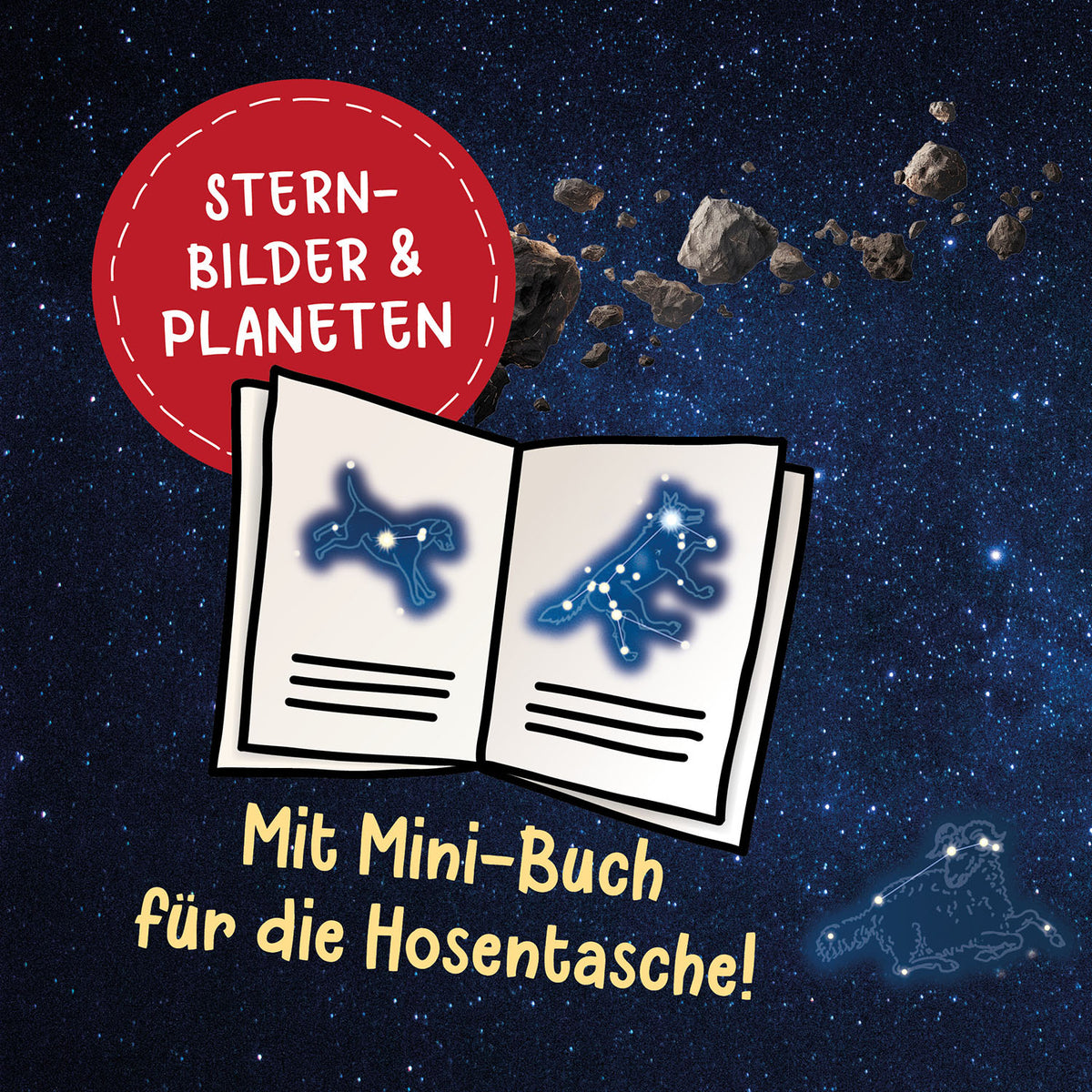 Lesen lernen mit Naturrätseln, Bücherhelden 2. Klasse, Sternbilder & Planeten