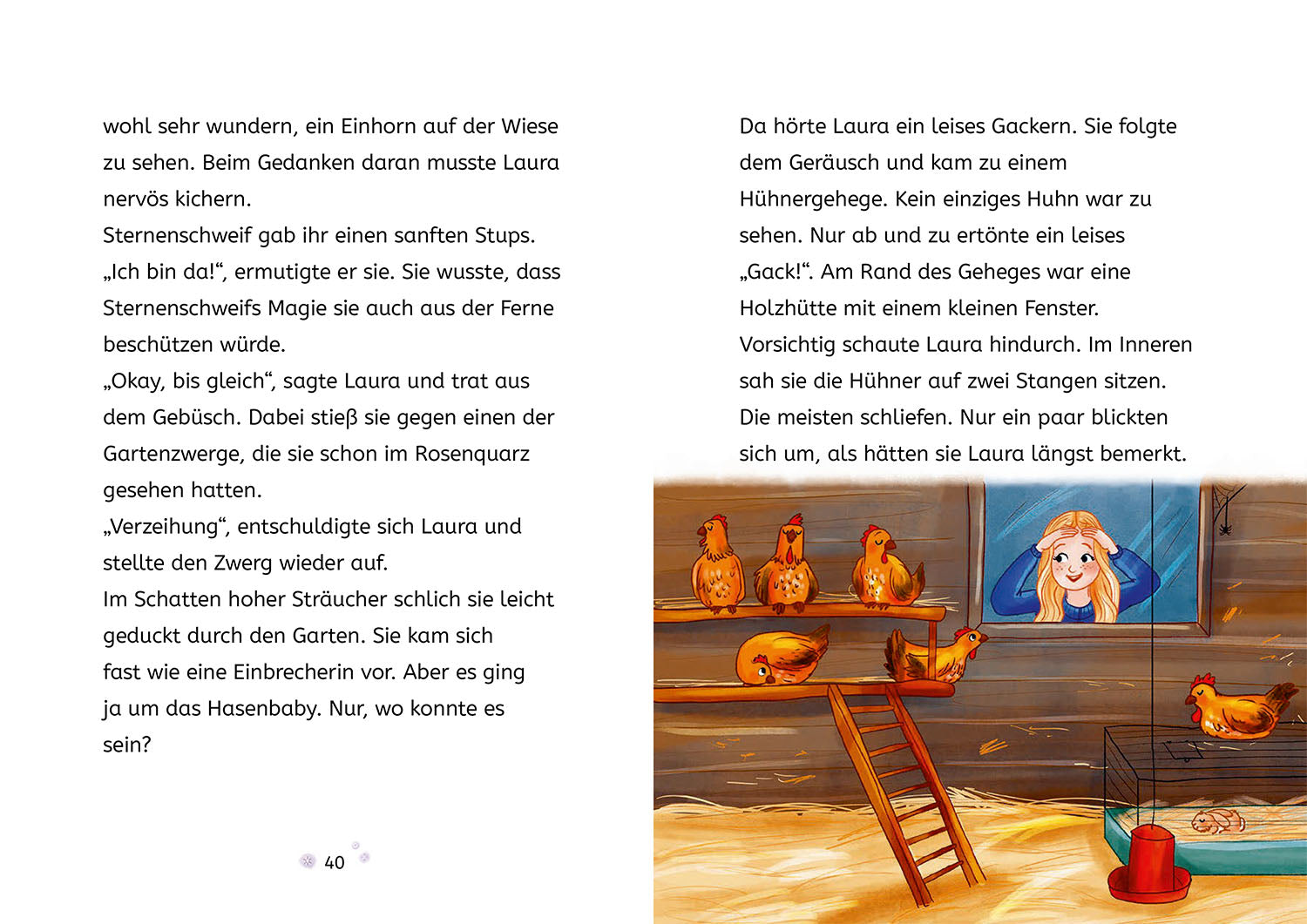 Sternenschweif,6, Hasenbaby in Not