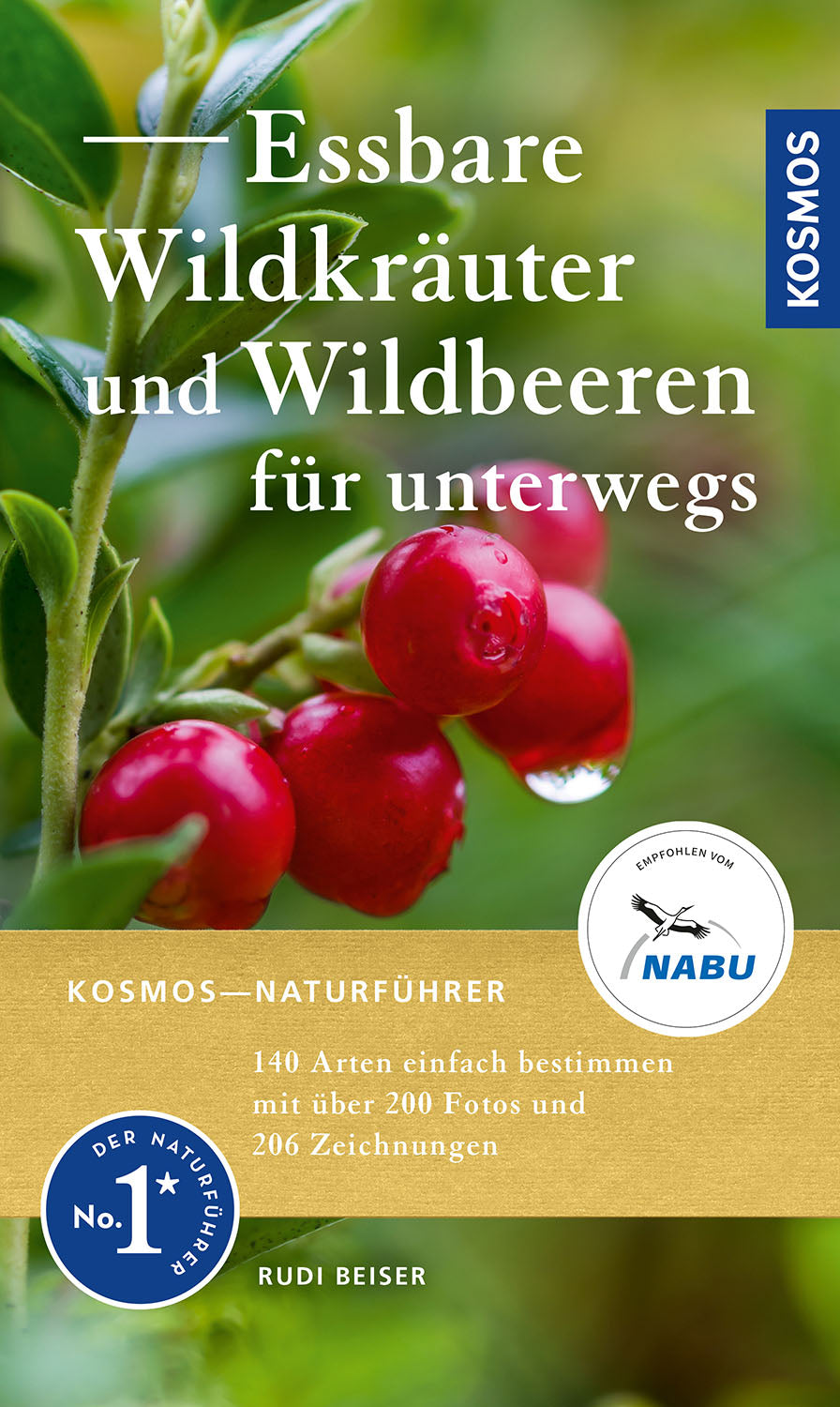 Edible wild herbs and berries for on the go