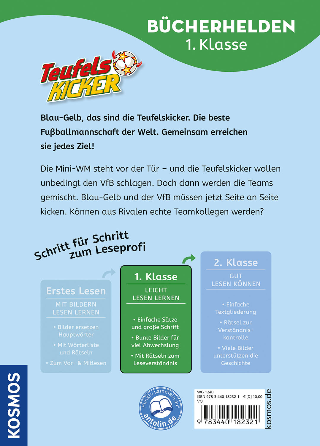 Teufelskicker, Bücherhelden 1. Klasse, Die Meisterschaft