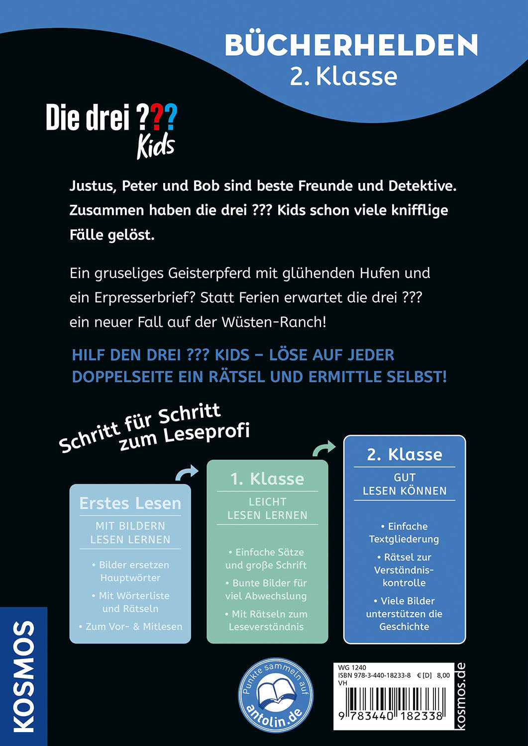 Die drei ??? Kids, Bücherhelden 2. Klasse, Spuk in der Wüste