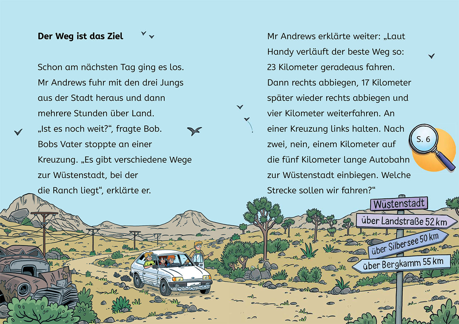 Die drei ??? Kids, Bücherhelden 2. Klasse, Spuk in der Wüste