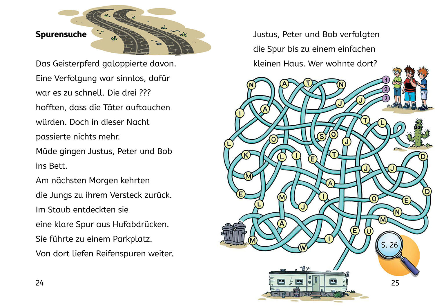 Die drei ??? Kids, Bücherhelden 2. Klasse, Spuk in der Wüste