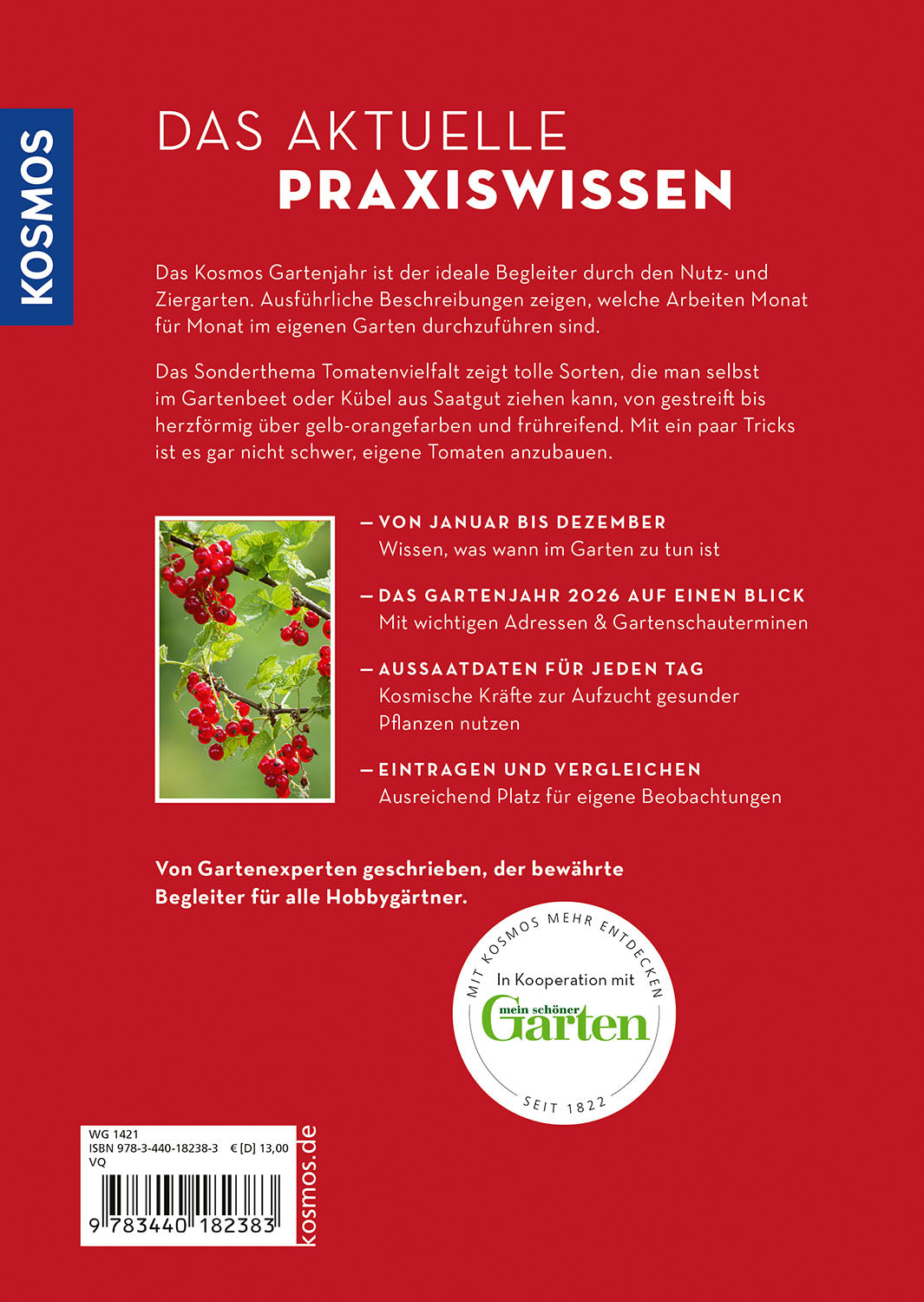 Kosmos Gartenjahr 2026