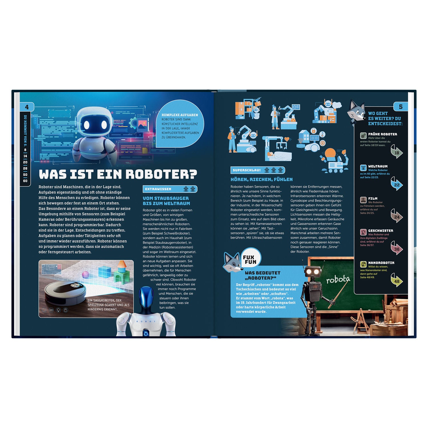 Kosmos SchlauFUX Roboter und KI