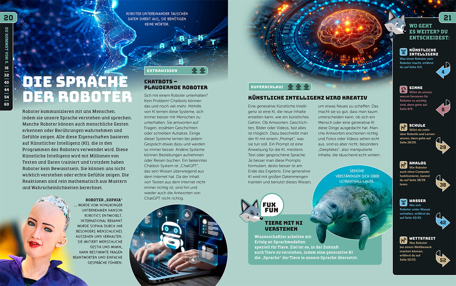 Kosmos SchlauFUX Roboter und KI