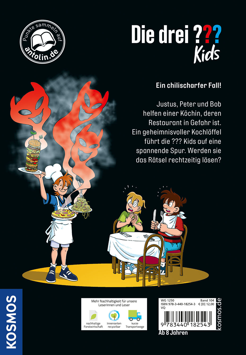 Die drei ??? Kids, 104, Teuflische Küche