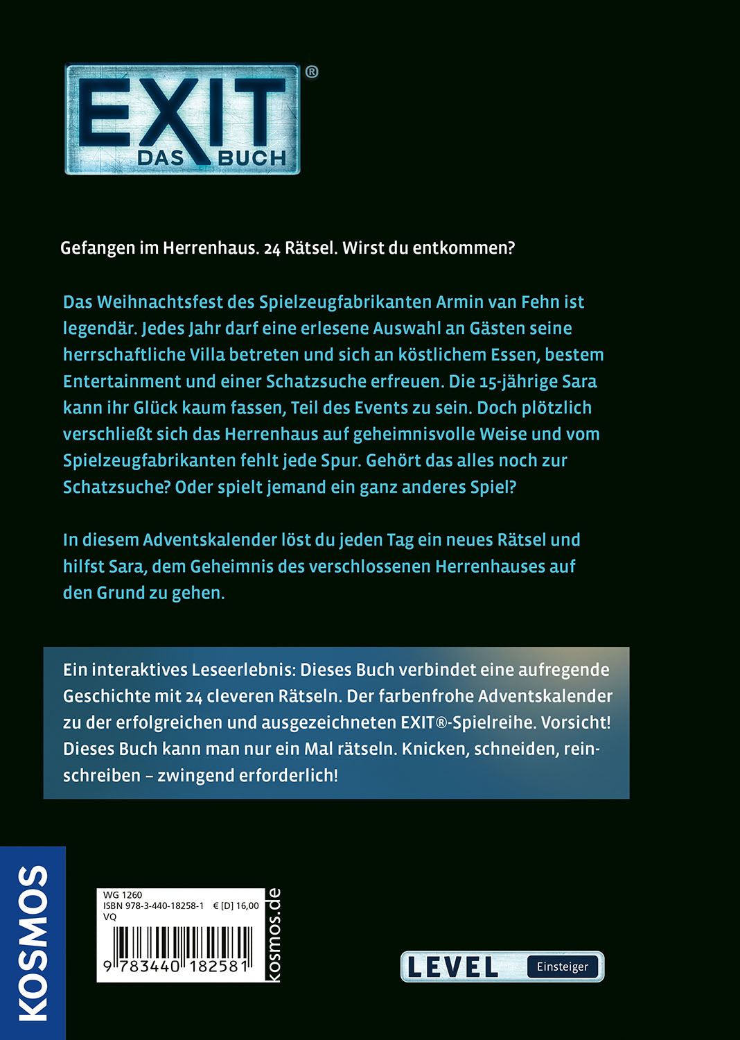EXIT® - Das Buch: Der Adventskalender