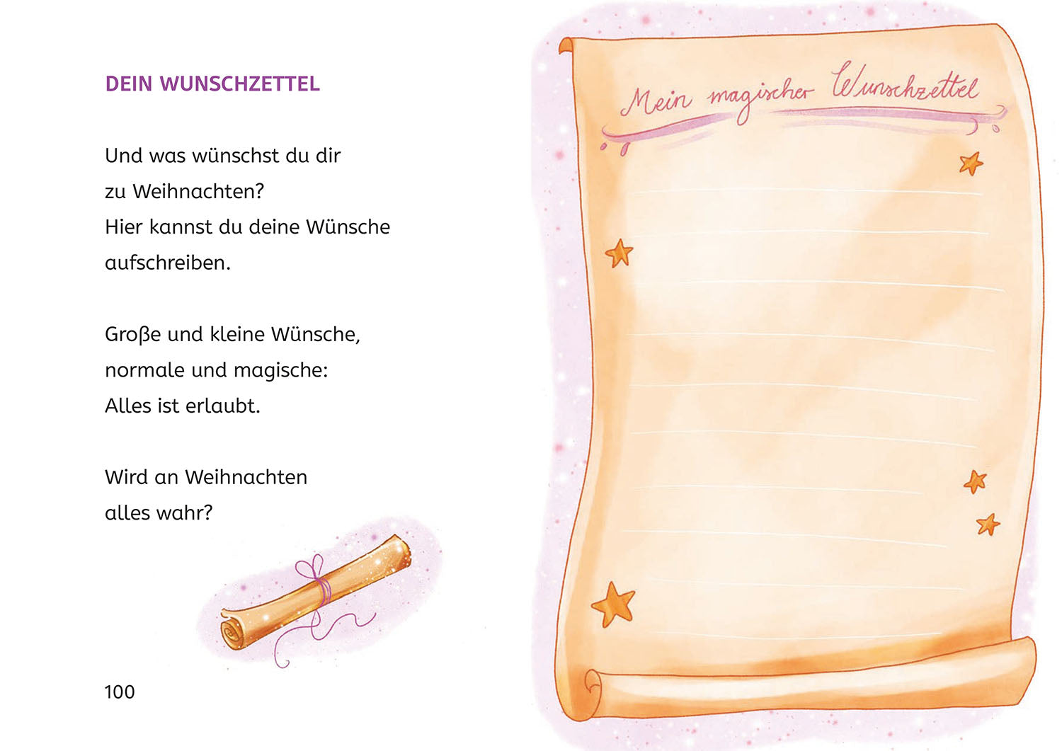 Sternenschweif, Bücherhelden 1. Klasse, Adventskalender, Der magische Wunschzettel
