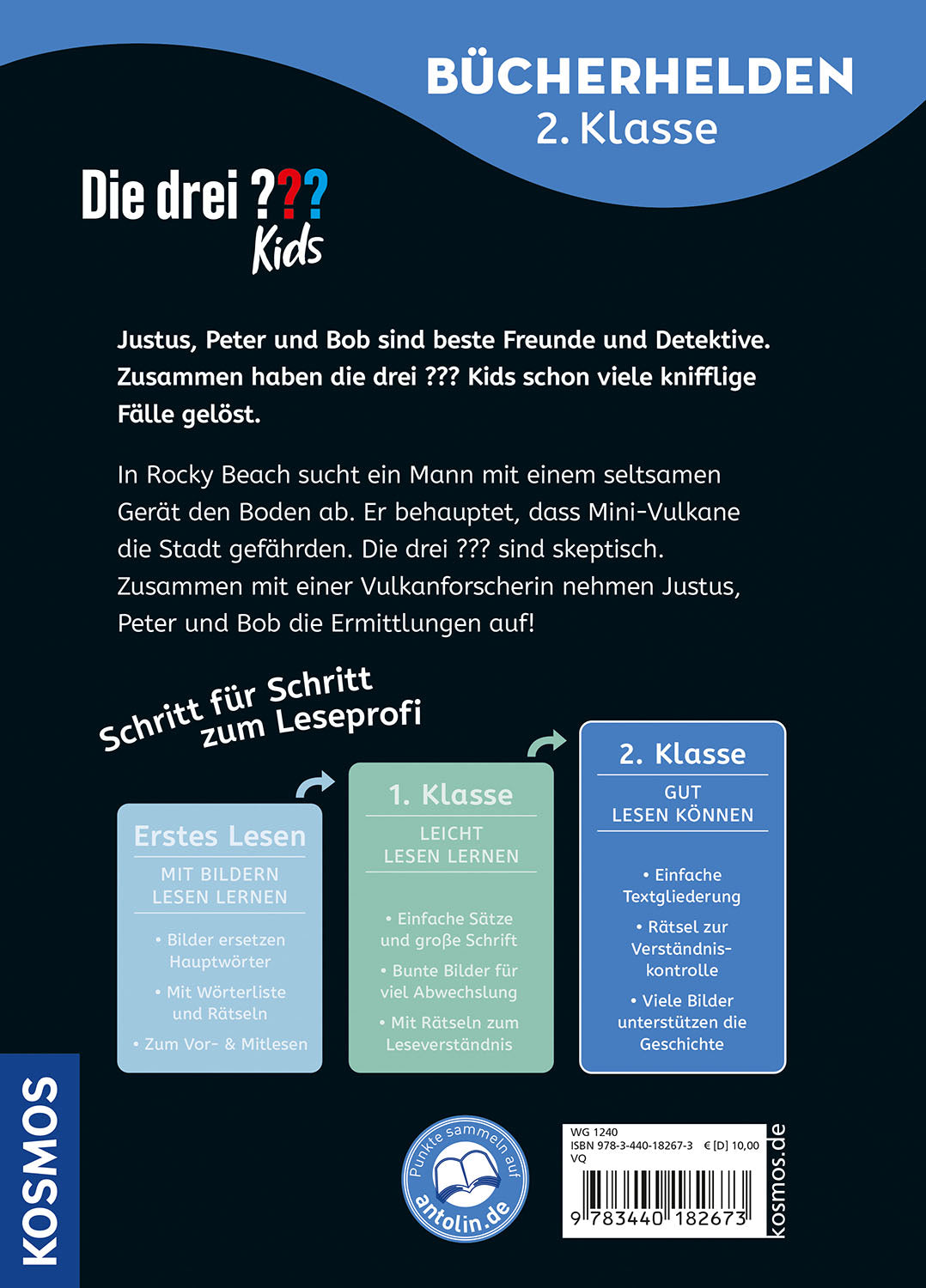 Die drei ??? Kids, Bücherhelden 2. Klasse, Vulkan in Rocky Beach