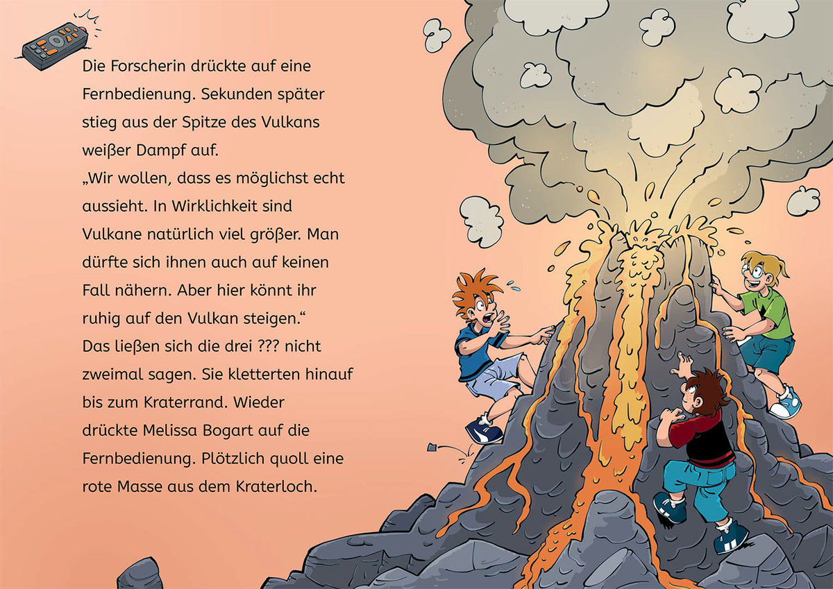 Die drei ??? Kids, Bücherhelden 2. Klasse, Vulkan in Rocky Beach