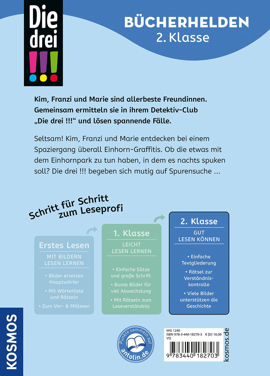 Die drei !!!, Bücherhelden 2. Klasse, Rettet die Einhörner!