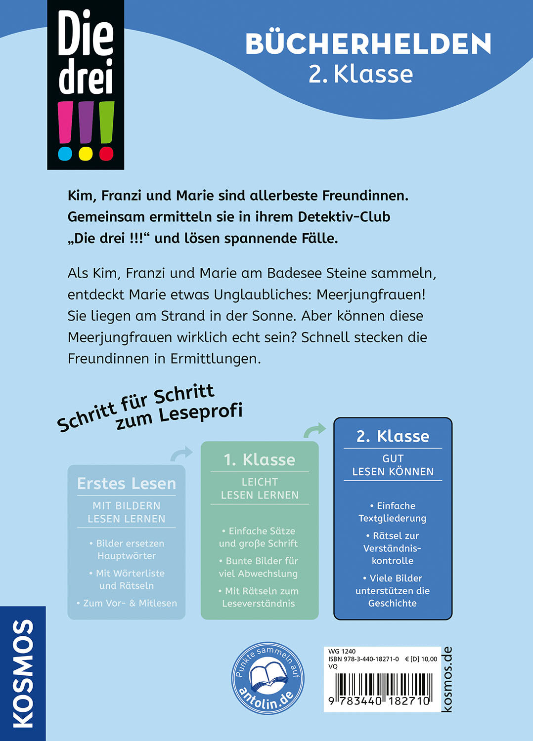 Die drei !!!, Bücherhelden 2. Klasse, Das Rätsel der Meerjungfrau