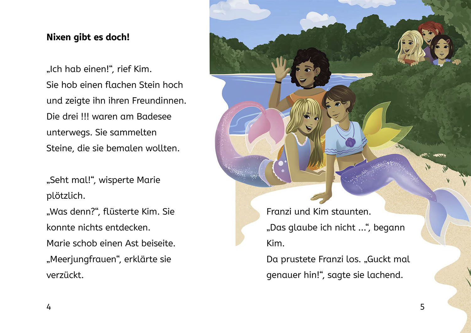 Die drei !!!, Bücherhelden 2. Klasse, Das Rätsel der Meerjungfrau
