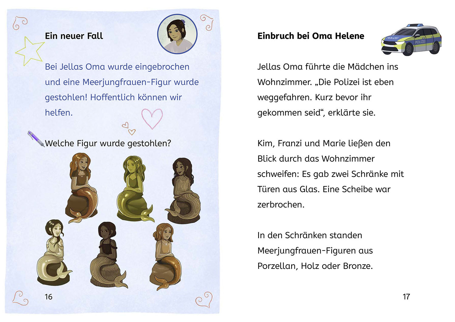 Die drei !!!, Bücherhelden 2. Klasse, Das Rätsel der Meerjungfrau
