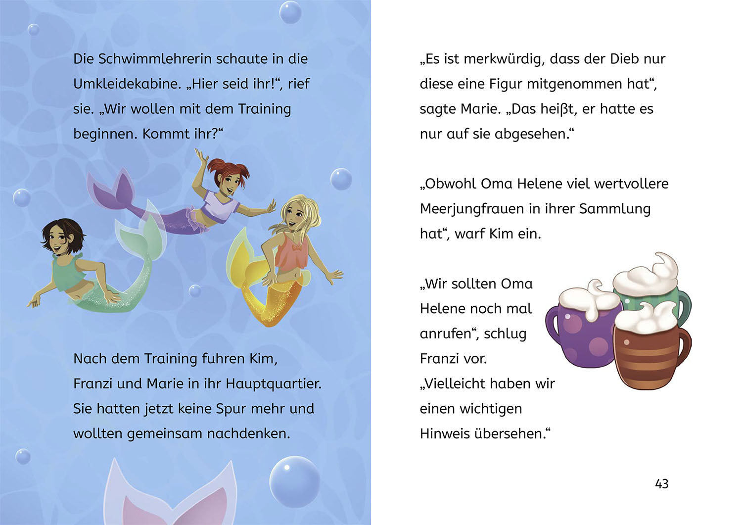 Die drei !!!, Bücherhelden 2. Klasse, Das Rätsel der Meerjungfrau