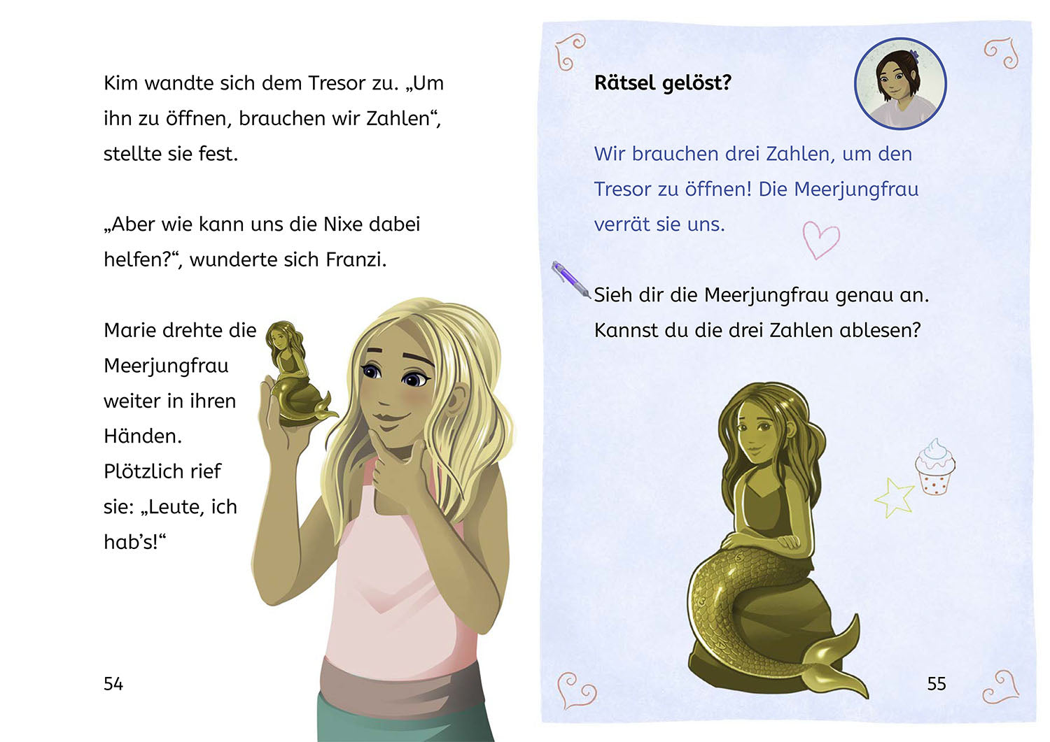 Die drei !!!, Bücherhelden 2. Klasse, Das Rätsel der Meerjungfrau