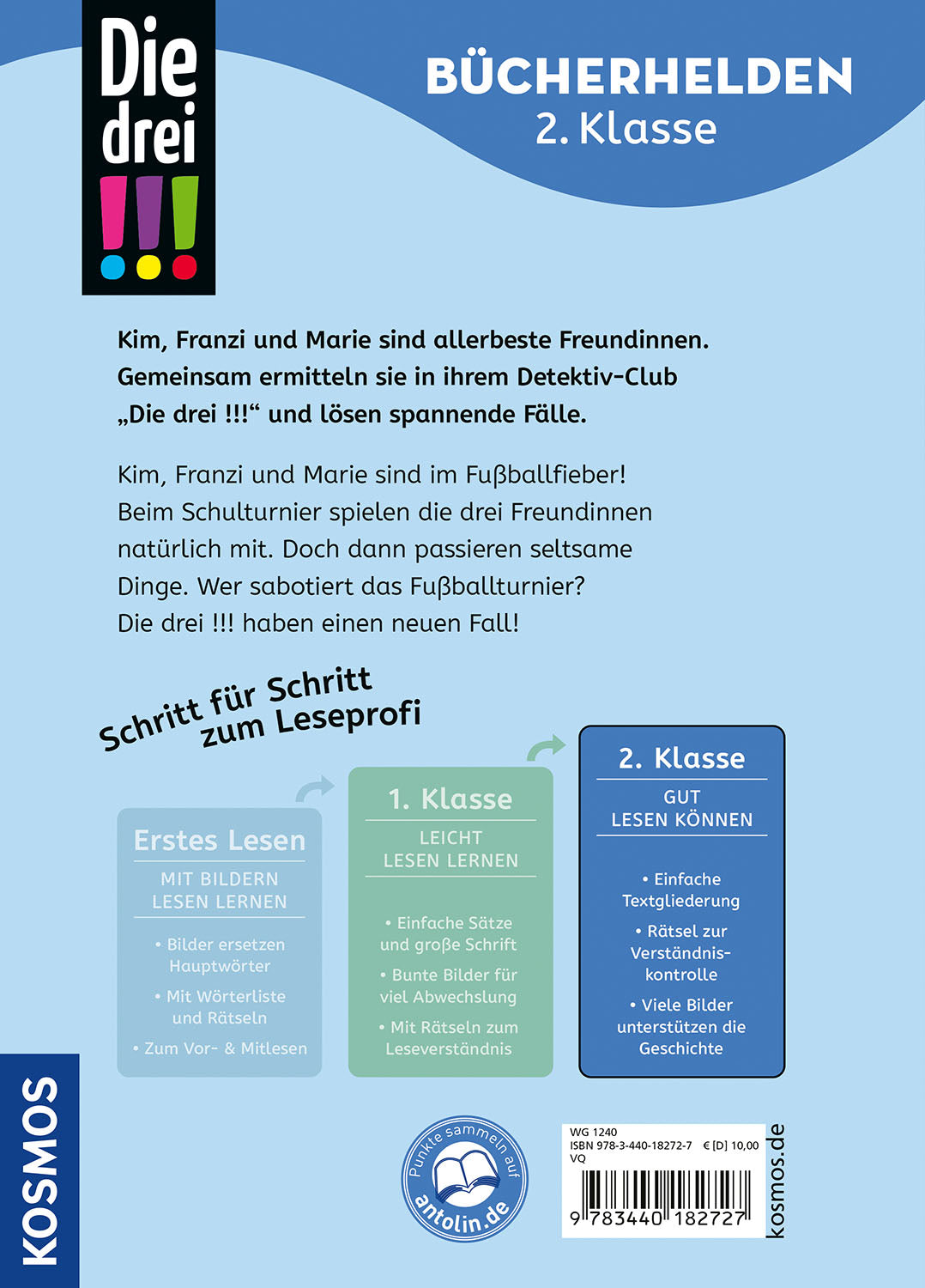Die drei !!!, Bücherhelden 2. Klasse, Falsches Spiel beim Fußball